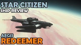 Aegis Redeemer Gunship Review  Star Citizen 315 4K Gameplay [upl. by Ttam]