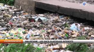 Mauritanie Les sacs plastiques interdits [upl. by Nilad180]