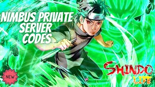 Nimbus Private Server Codes For Shindo Life  latest may 2021 [upl. by Ameerahs]