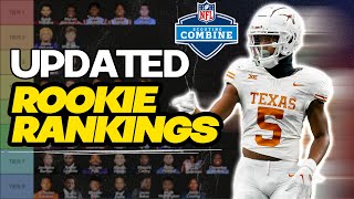 All Rookie Rankings amp Tiers  2024 Dynasty Football [upl. by Iddo]