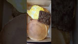 Wendys deluxe breakfast wendys yummybreakfast breakfastlovers satisfying viralshorts viral [upl. by Kcirdneh]