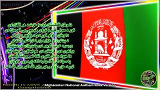 Afghanistan National Anthem quotMilli Suroodquot Rock Version by Darkhan Omirzakov RemixbyMILA wlyrics [upl. by Ahsart]