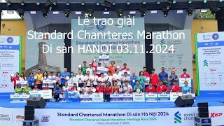 LỄ TRAO GIẢI Marathon Di sản HANOI 2024 [upl. by Nojram]