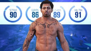 Greg Hardy Makes His Official EA UFC 3 Octagon Debut [upl. by Chas]