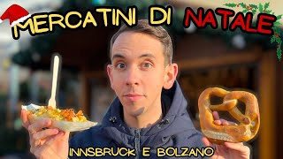 Cosa si MANGIA nei MERCATINI DI NATALE in Alto Adige  SPECIALE NATALE [upl. by Islek]