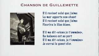 Chanson de Guillemette [upl. by Branch]