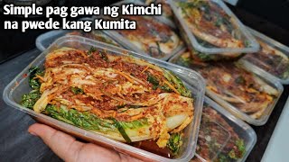 Pang Negosyo Recipe ng Kimchi Madiskarteng Nanay by mhelchoice [upl. by Mars46]