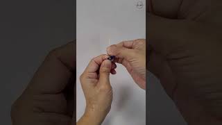 Cute and easy earring ideas with sparkling crystals shortsvideo diy handmade art [upl. by Elamaj887]