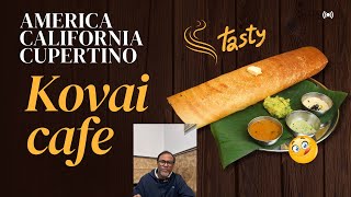 kovaicafe Cupertino California USA 🇺🇸 madhampattyrangaraj americantamil usatamilfoodvlogkovai [upl. by Joliet]