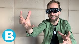 ARbril Magic Leap is veel beter dan de Hololens [upl. by Glendon]