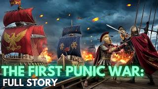 The First Punic War Rome vs Carthage – Full story [upl. by Ahsaeit]