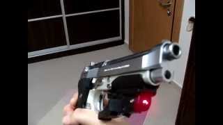 BERETTA 92FS INOX WITH LASER SIGHT [upl. by Lerner]