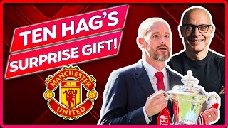 🛑 TEN HAGS SURPEISE GIFT as sir dave blaisford BACKS fights for ten hag [upl. by Seow]