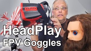 HeadPlay HD Goggles Unbox amp Review [upl. by Beitnes]