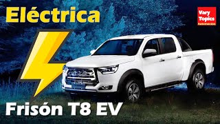 JAC T8 EV La Primer Pick Up Eléctrica de China para Latinoamérica [upl. by Enymsaj]