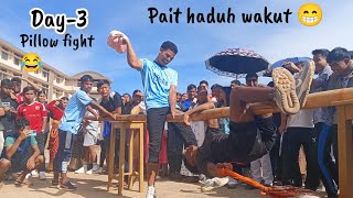 Vlog pillow fight Day3 HSWeek Don Bosco college [upl. by Ahsyle312]