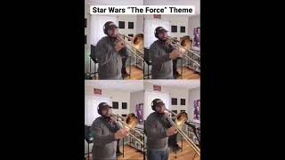 Star Wars “The Force” Theme Trombone Quartet [upl. by Ermanno]