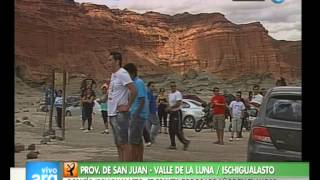 Vivo en Argentina  San Juan  Valle de la Luna  Desafío Ischigualasto  180213 [upl. by Danell]