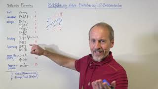 PHYSIK ALLGEMEIN  Elektrische Einheiten in SIBasiseinheiten umrechnen Teil 1 [upl. by Pages]