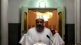 Father Karas Almuharraqy  Coptic Liturgy [upl. by Galateah319]