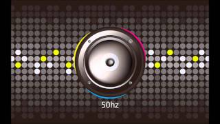 Frequency Sweep 1100hz Bass Test 1080p HD [upl. by Ellehsar]