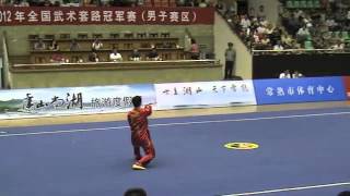 Lu Ru Fei Yunnan  Taiji Quan 2012 China Mens Wushu Nationals [upl. by Akenom896]