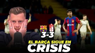 😮 OTRO DRAMA del BARÇA  Resumen Barça 33 Granada [upl. by Ahseiyt]