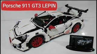 LEPIN vs LEGO Montamos un Porsche 911 GT3 [upl. by Llerrat232]