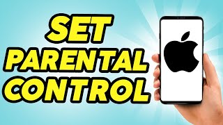 How to Set Parental Controls on iPhone  Easy [upl. by Narad]