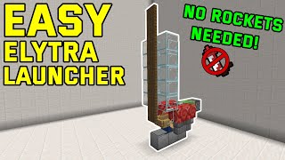 SIMPLE And EASY ELYTRA LAUNCHER [upl. by Nitsuj]