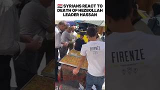 Watch How Syrians Celebrate Death of Hezbollah leader [upl. by Ventre]