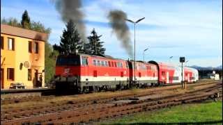 ÖBB 2143 038  045 mit LP 34141  Abfahrt StPölten Alpenbahnhof HD [upl. by Llenehc81]