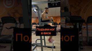 Подъем ног в висе для пресса 🔥 [upl. by Festatus]