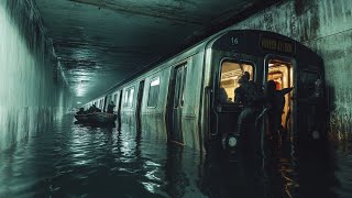 Um Túnel Desmorona no Metro e os Passageiros lutam pela Sobrevivência  Filme Dublado em Português [upl. by Ehcar]