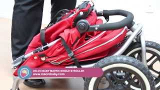 MacroBaby  Valco Baby Matrix Single Stroller [upl. by Eirovi490]