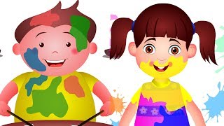 Holi Hai Bhai Holi Hai  Holi Song 2018  होली का गीत  Videogyan Hindi Rhymes  Holi 2018 [upl. by Lissak]