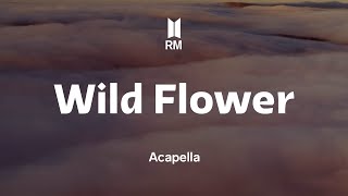 RM 「Wild Flower with youjeen」 Acapella [upl. by Atel207]