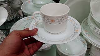 dinner set 76pc corelle  WhatsApp number 03486055023 [upl. by Assital]