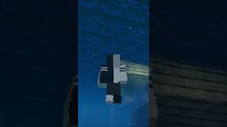 Minecraft But I Cant Jump 😯 shorts [upl. by Ahseeyt389]