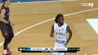 Highlights  PETROLINA AEK  KERAYNOS FIBA EUROPE CUP 2024–25 [upl. by Valdas]