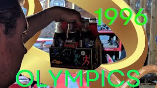 1996 Olympics CocaCola Bottles Soda still in them [upl. by Ainelec126]