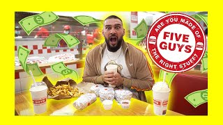 MANANC la CEL MAI SCUMP FAST FOOD din GERMANIA  five guys [upl. by Tova482]