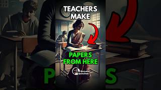 3 Secret Ways 😱 Teachers Make Question Paper studytips studymotivation [upl. by Oina292]