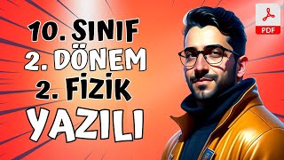 10Sınıf fizik 2Dönem 2yazılı Soruları  Tüm Senaryolarla Prova Yazılı  10Sınıf Fizik 2024 [upl. by Riatsala]