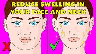 The 3 minute lymphatic massage techniques to reduce swelling in your face  the natural method [upl. by Ecineg774]