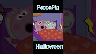 Short PeppaPig Its halloween nursery rhyme  song for babies  medo do halloween [upl. by Funch]