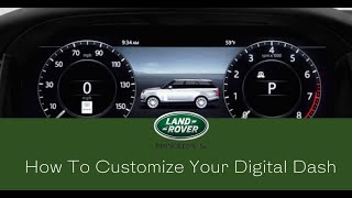 Customizing Your Land Rover Dash [upl. by Akinat]