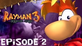 Rayman 3 Hoodlum Havoc Français Episode 2  Au menu  DU FIGHT [upl. by Itsrik]