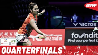 BWF Uber Cup Finals 2024  Indonesia vs Thailand  QF [upl. by Griz]