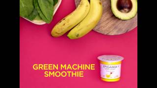 EpigamiaRecipes Green Machine Smoothie [upl. by Ayatnahs]